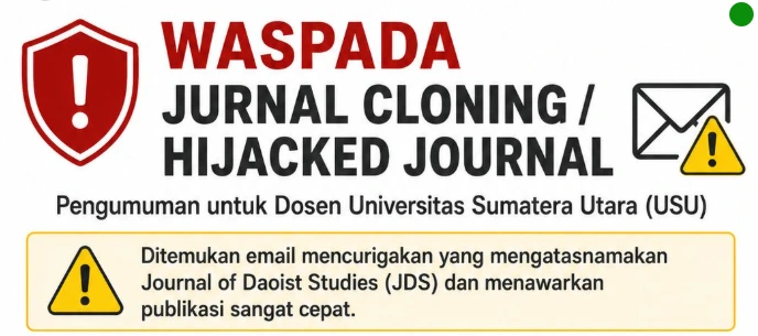 DITP3I Ingatkan Dosen untuk Verifikasi Sebelum Submit Artikel